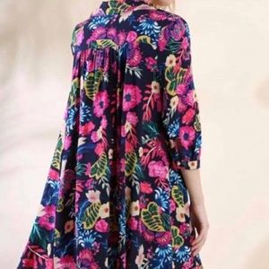 SALE NWT Umgee Blue Floral Dress